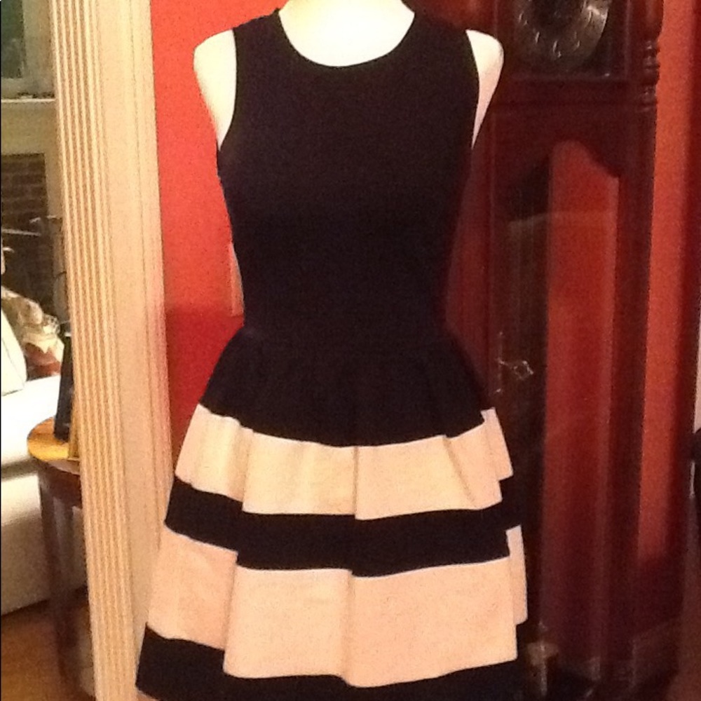 ‼️SOLD‼️EUC Bar III Black & White Mini Dress